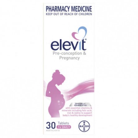 Elevit 30 Tablets - 9310160820471 are sold at Cincotta Discount Chemist. Buy online or shop in-store.