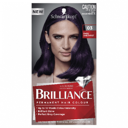 Schwarzkopf Brilliance 03 Dark Amethyst - 9310714226025 are sold at Cincotta Discount Chemist. Buy online or shop in-store.