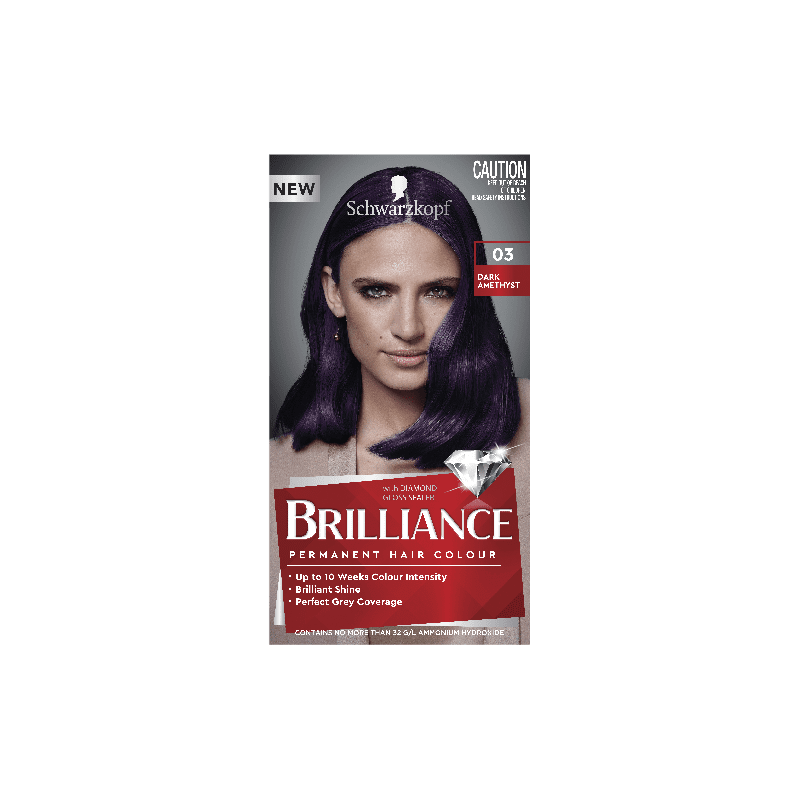 Schwarzkopf Brilliance 03 Dark Amethyst - 9310714226025 are sold at Cincotta Discount Chemist. Buy online or shop in-store.