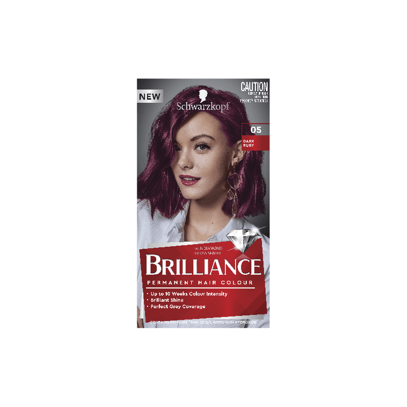 Schwarzkopf Brilliance 05 Dark Ruby - 9310714226032 are sold at Cincotta Discount Chemist. Buy online or shop in-store.