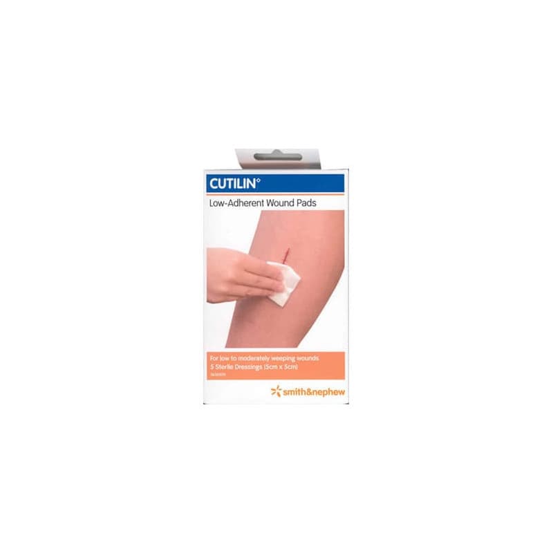 Cutilin N-S Wound Pad 5cm  x 5 cm  5 pk - 9330169002432 are sold at Cincotta Discount Chemist. Buy online or shop in-store.