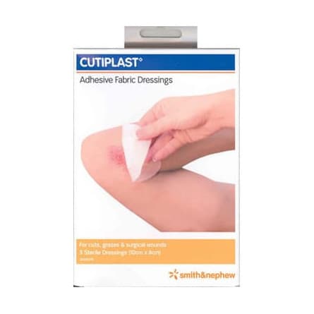 Cutiplast Dressing 8cm  x 10cm  5 pk - 9330169002456 are sold at Cincotta Discount Chemist. Buy online or shop in-store.