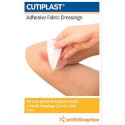 Cutiplast Dressing 5cm  x 7.2cm  5 pk - 9330169002463 are sold at Cincotta Discount Chemist. Buy online or shop in-store.