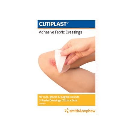 Cutiplast Dressing 5cm  x 7.2cm  5 pk - 9330169002463 are sold at Cincotta Discount Chemist. Buy online or shop in-store.