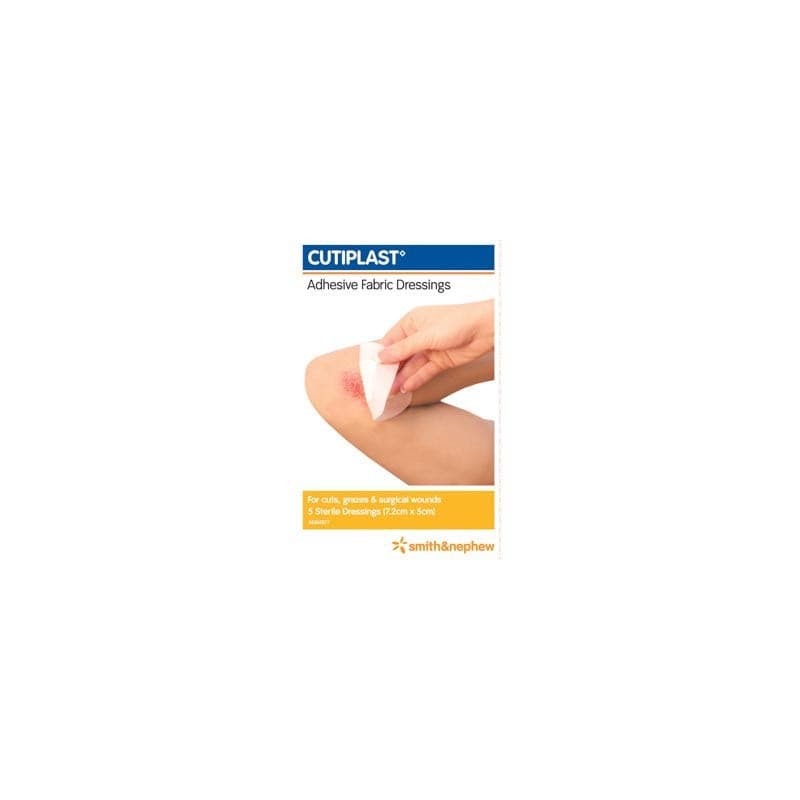 Cutiplast Dressing 5cm  x 7.2cm  5 pk - 9330169002463 are sold at Cincotta Discount Chemist. Buy online or shop in-store.