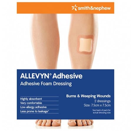 Allevyn Adhesive 7.5cm x 7.5cm 2 pack - 9330169003392 are sold at Cincotta Discount Chemist. Buy online or shop in-store.
