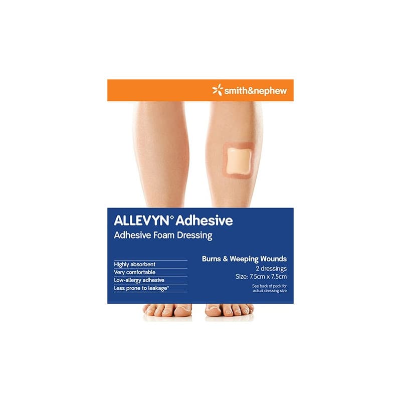 Allevyn Adhesive 7.5cm x 7.5cm 2 pack - 9330169003392 are sold at Cincotta Discount Chemist. Buy online or shop in-store.