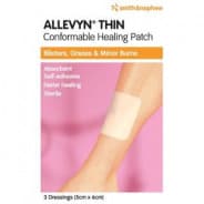 Buy Allevyn Thin Dressing 5cm x 6cm 3 pack online at Cincotta