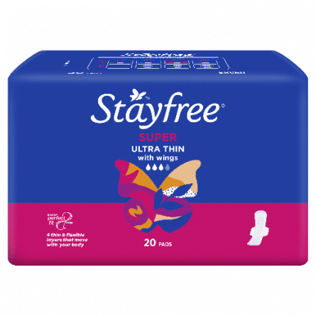 Stayfree Wing Ultra Thin Super 20 pk - 9300607550801 are sold at Cincotta Discount Chemist. Buy online or shop in-store.