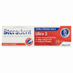 Steradent Ultra 3 Fixative 40g - 9300631826927 are sold at Cincotta Discount Chemist. Buy online or shop in-store.