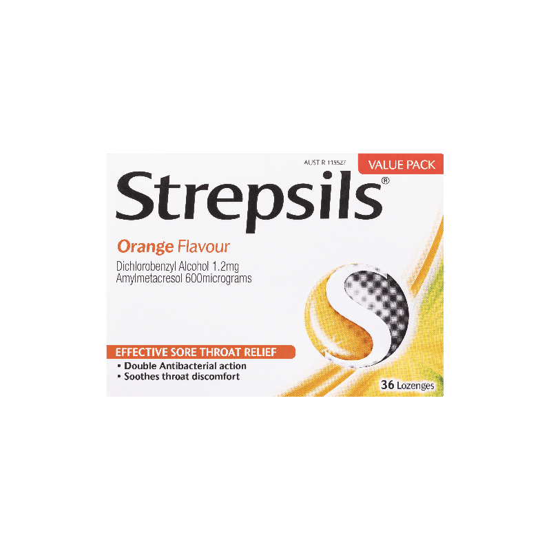 Strepsils Orange 36 Lozenges - 9300631379737 are sold at Cincotta Discount Chemist. Buy online or shop in-store.