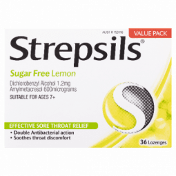 Strepsils Lemon Sugar free 36 Lozenges - 9300711039599 are sold at Cincotta Discount Chemist. Buy online or shop in-store.