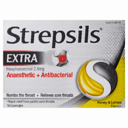 Strepsils Loz Honey & Lemon Extra 16 - 9300711650466 are sold at Cincotta Discount Chemist. Buy online or shop in-store.
