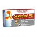 Sudafed PE Sinus + Anti-Inflammatory Pain Tablets 48