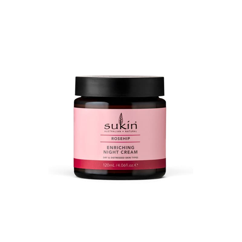 Sukin Rosehip Enriching Night Cream 120mL - 9327693007200 are sold at Cincotta Discount Chemist. Buy online or shop in-store.