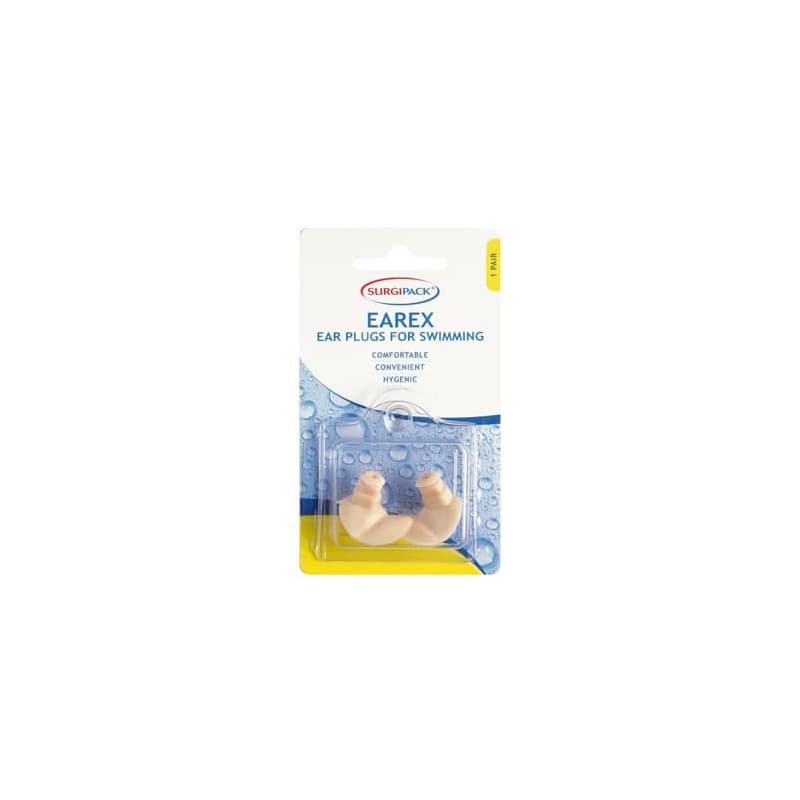 Earex Ear Plugs For Swimming 1Pair - 9313776062488 are sold at Cincotta Discount Chemist. Buy online or shop in-store.