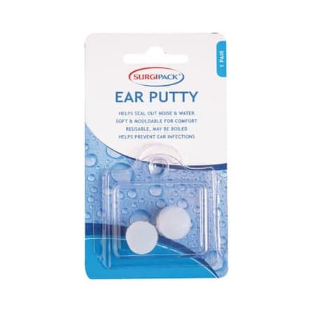 Surgipack Ear Putty 1 Pair 6950/6250 - 9313776069500 are sold at Cincotta Discount Chemist. Buy online or shop in-store.