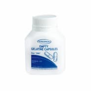 SurgiPack Empty Gelatine Capsules Size 000 - 9313776060354 are sold at Cincotta Discount Chemist. Buy online or shop in-store.