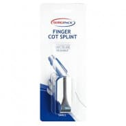 Surgipack Finger Cot Splint Small 6475 - 9313776064758 are sold at Cincotta Discount Chemist. Buy online or shop in-store.