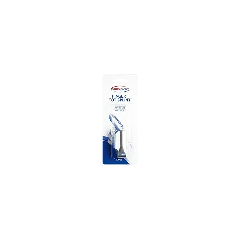 Surgipack Finger Cot Splint Small 6475 - 9313776064758 are sold at Cincotta Discount Chemist. Buy online or shop in-store.