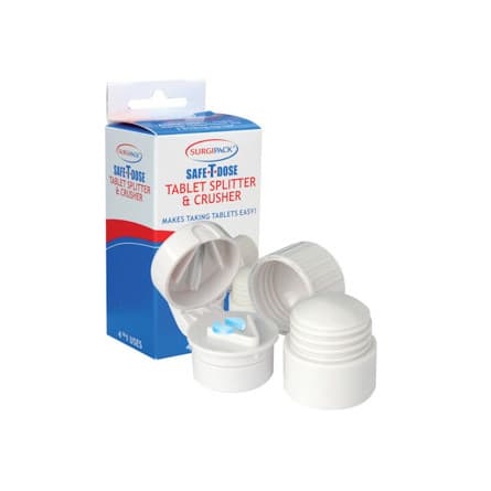 SurgiPack Pill Splitter Crusher In One - 9313776060538 are sold at Cincotta Discount Chemist. Buy online or shop in-store.