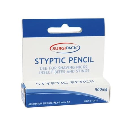 SurgiPack Styptic Pencil - 9313776624112 are sold at Cincotta Discount Chemist. Buy online or shop in-store.