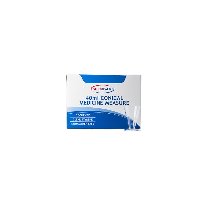 Surgipack Medicine Measure Conical 48 - 9313776064192 are sold at Cincotta Discount Chemist. Buy online or shop in-store.