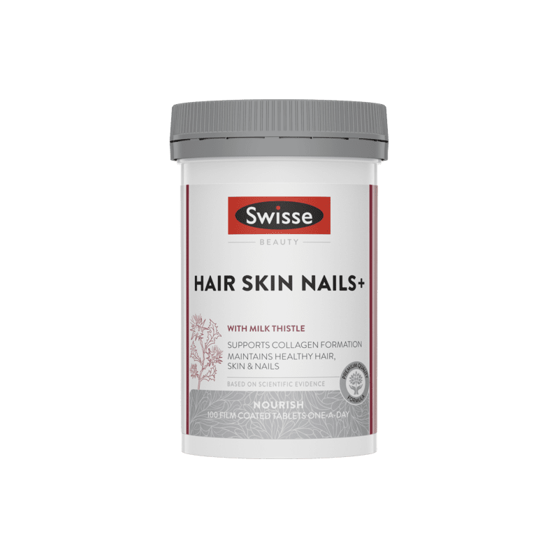 Swisse Ultiboost Hair Skin Nails Tablets 100 - 9311770588218 are sold at Cincotta Discount Chemist. Buy online or shop in-store.