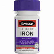Swisse UltiboostTablets Iron 30 - 9311770588522 are sold at Cincotta Discount Chemist. Buy online or shop in-store.