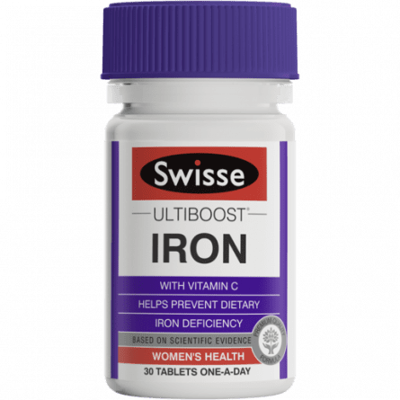 Swisse UltiboostTablets Iron 30 - 9311770588522 are sold at Cincotta Discount Chemist. Buy online or shop in-store.