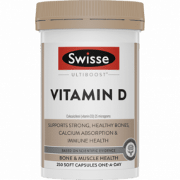 Swisse Ultiboost Vitamin D Capsule 250 - 9311770589246 are sold at Cincotta Discount Chemist. Buy online or shop in-store.
