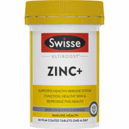 Swisse Ultiboost Zinc+ Tablets 60 - 9311770589666 are sold at Cincotta Discount Chemist. Buy online or shop in-store.