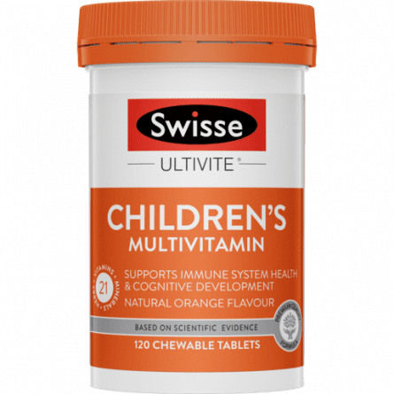 Swisse Childrens Ultivite Tablets 120 - 9311770589970 are sold at Cincotta Discount Chemist. Buy online or shop in-store.