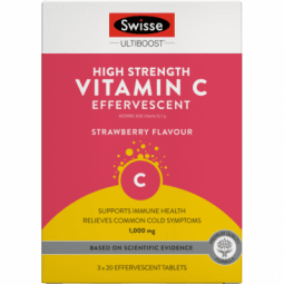 Swisse Vitamin C 60 Effervescent Tablets 60 - 9311770590082 are sold at Cincotta Discount Chemist. Buy online or shop in-store.