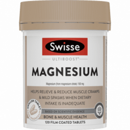Swisse Ultiboost Magnesium 120 Tablets - 9311770590006 are sold at Cincotta Discount Chemist. Buy online or shop in-store.