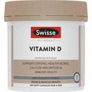 Swisse Ultiboost Vitamin D 400 Capsules - 9311770595476 are sold at Cincotta Discount Chemist. Buy online or shop in-store.