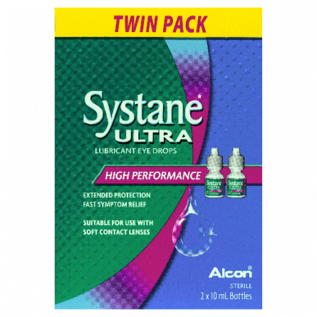 Systane Ultra Twin pack 2 x 10mL - 300651431414 are sold at Cincotta Discount Chemist. Buy online or shop in-store.