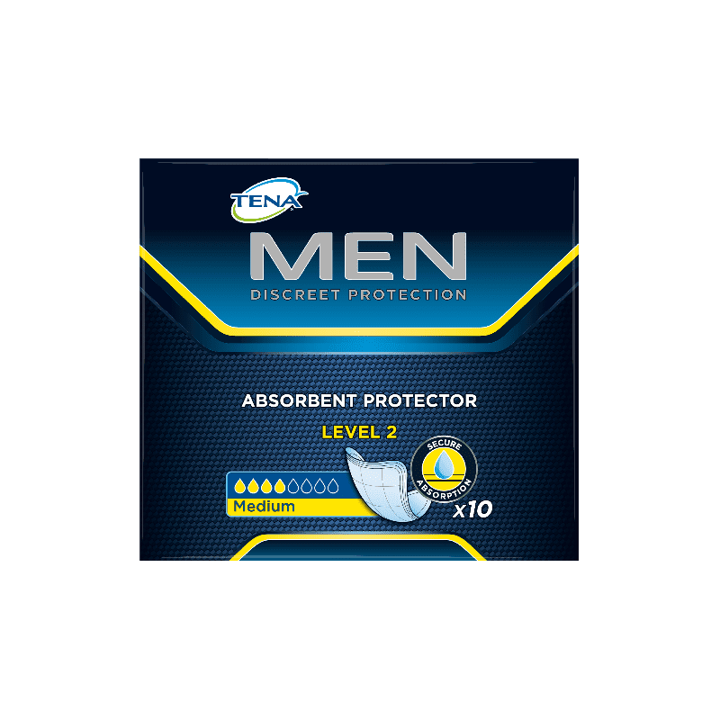 Tena Men Level 2 10 pk - 7322540016413 are sold at Cincotta Discount Chemist. Buy online or shop in-store.