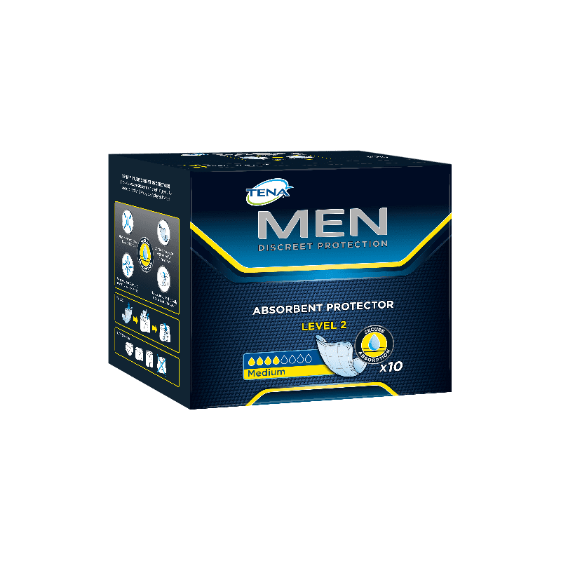 Buy Tena For Men Level 2 10 Online at Chemist Warehouse®