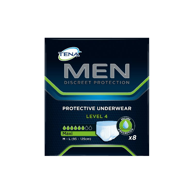 Tena Pants Men Level 4 Medium/Large 8 pack - 7322540549034 are sold at Cincotta Discount Chemist. Buy online or shop in-store.