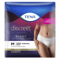 Tena Women Discreet Blanc Pants 7D Med 8 pack