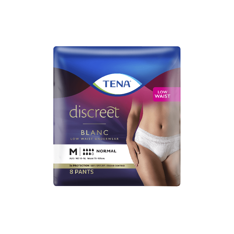 Tena Pants Discreet Women Medium 8 pack - 7322540548693 are sold at Cincotta Discount Chemist. Buy online or shop in-store.