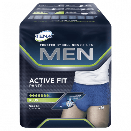 Tena Men Active Fit Pants 7D Med 9pk - 7322541106328 are sold at Cincotta Discount Chemist. Buy online or shop in-store.