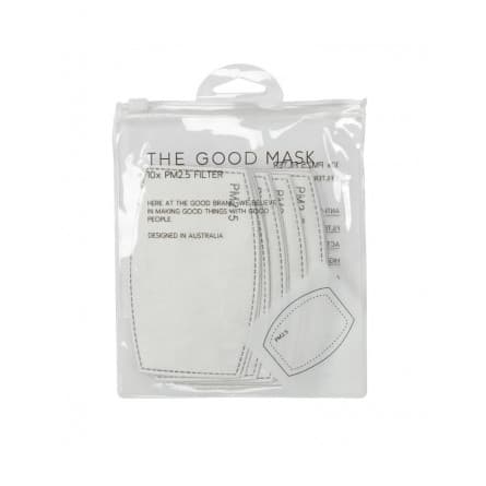 The Good Mask Replacement Filter 10 Pack - 9332117326119 are sold at Cincotta Discount Chemist. Buy online or shop in-store.