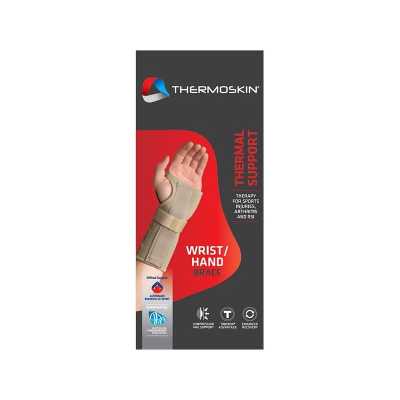 Thermoskin Wrist/Hand Brace Right Small 82281 - 609580822813 are sold at Cincotta Discount Chemist. Buy online or shop in-store.