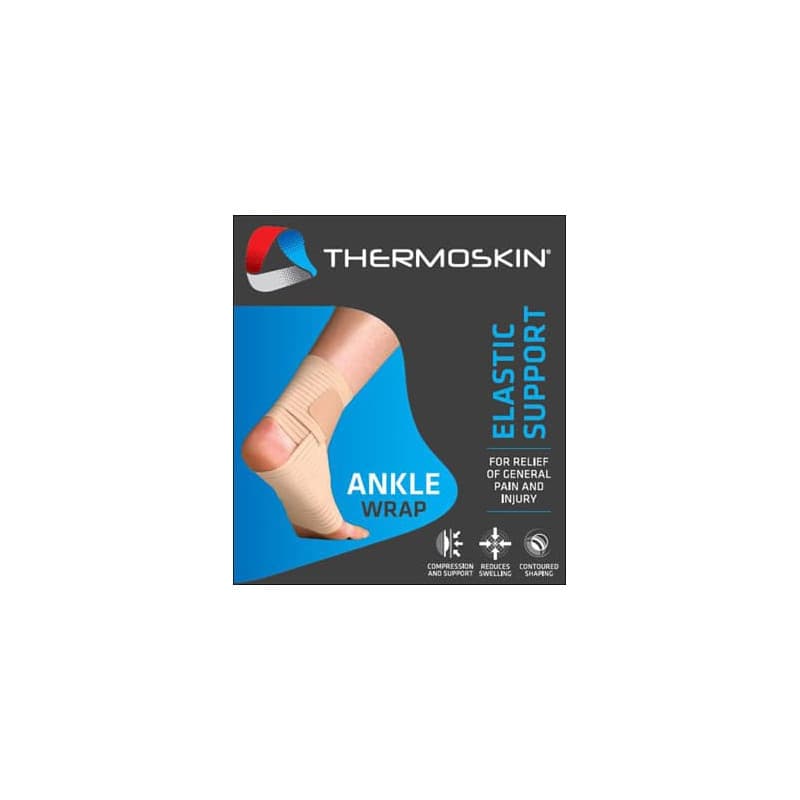 Thermoskin Elastic Ankle Wrap Large/Xlarge - 609580866053 are sold at Cincotta Discount Chemist. Buy online or shop in-store.