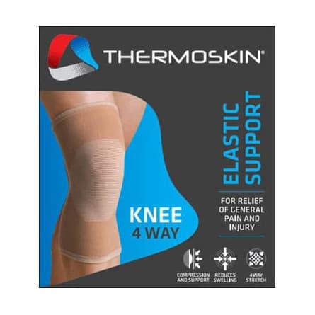 Thermoskin Elastic Knee 4Way Large - 609580856092 are sold at Cincotta Discount Chemist. Buy online or shop in-store.