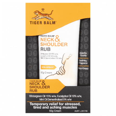 Tiger Balm Neck and Shoulder Rub 50g - 8888650407156 are sold at Cincotta Discount Chemist. Buy online or shop in-store.