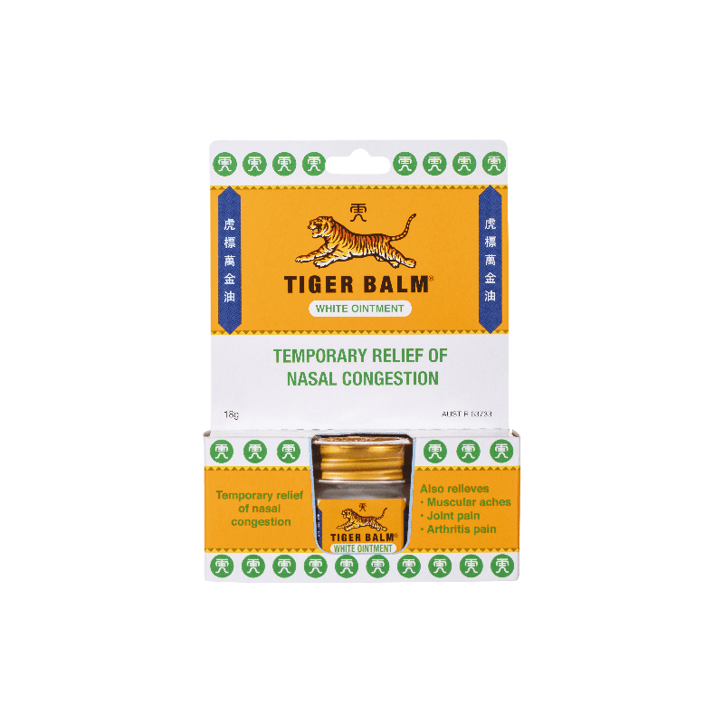 Tiger Balm White Regular 18G - 8888650403080 are sold at Cincotta Discount Chemist. Buy online or shop in-store.