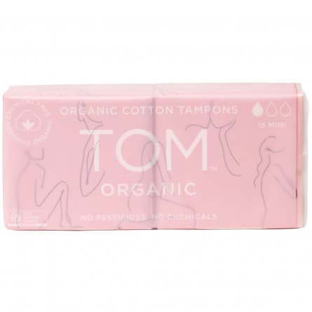 TOM Organic Mini Tampon 16 Pack - 9369999018931 are sold at Cincotta Discount Chemist. Buy online or shop in-store.
